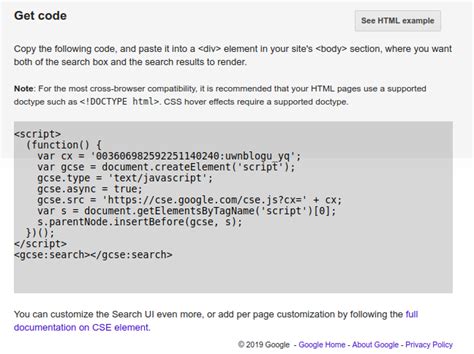 Fixing Google Custom Search No Results Issue .